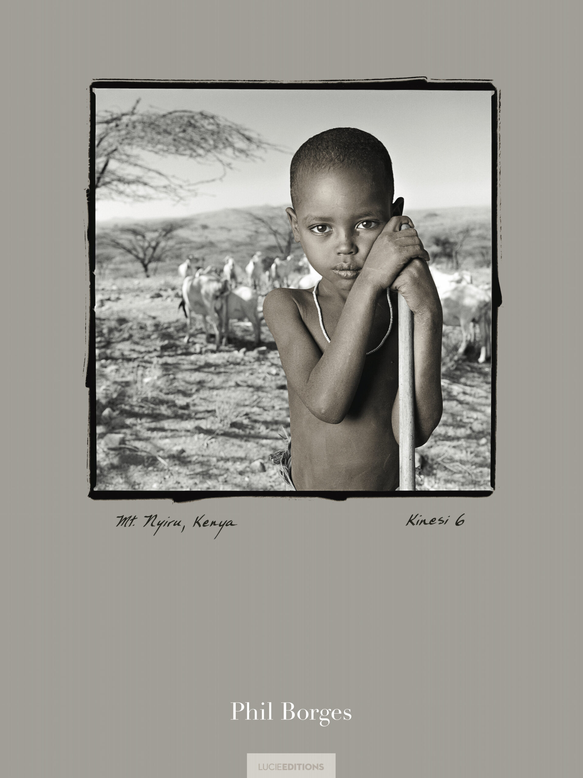 Phil Borges "Kinesi" Poster, Signed Edition of 50