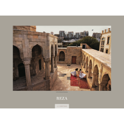 REZA Poster "In the intimacy of the palace.", Signed Edition of 50